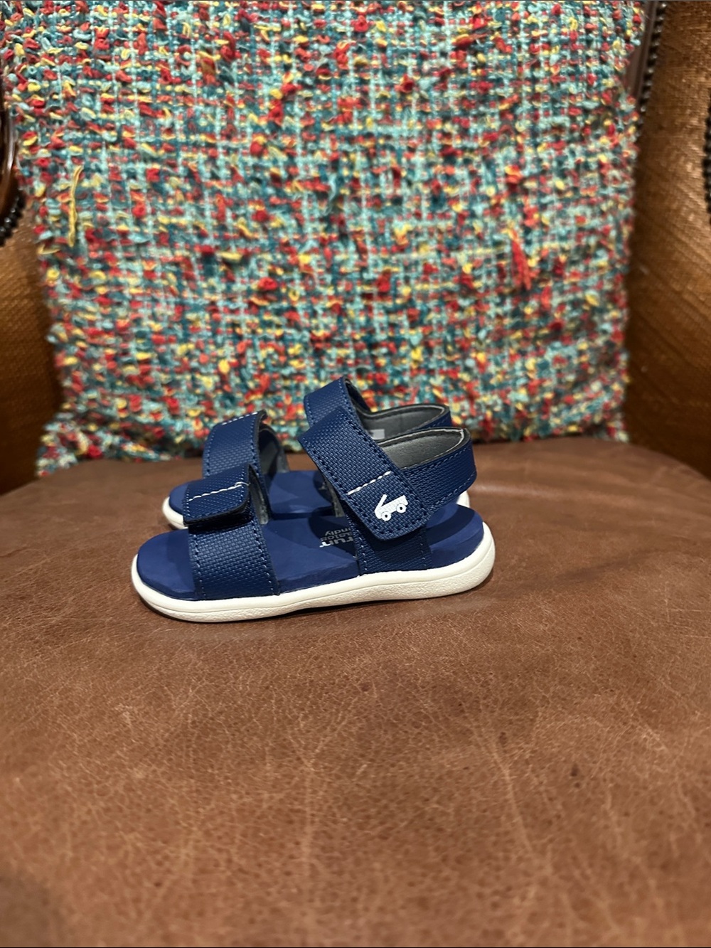 See Kai Run size 5 Kids Blue Adjustable Velcro Sandals